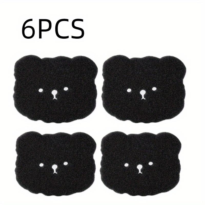 4/8PCS Pet Hair Remover Bear Shape Laundry Ball Washing Machine Lint Catcher Reusable Clothes Sofa Cat Dog Hair Cleaning Sponge