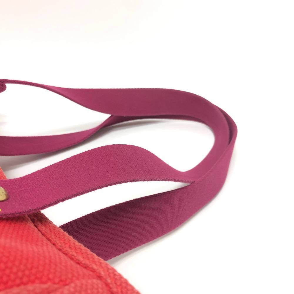 Louis Vuitton M40034 Antigua Cabas MM handbag Tote Bag Canvas Red/GoldHardware