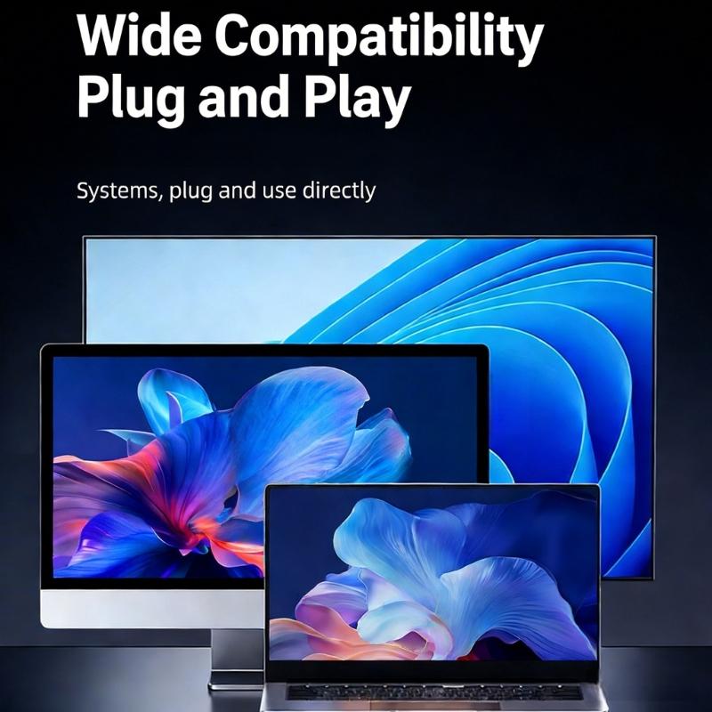 4K UHD USB C Adapter Simulates Display To Avoid Screen Emulator For Remote Desktop Usage Computer Accessories