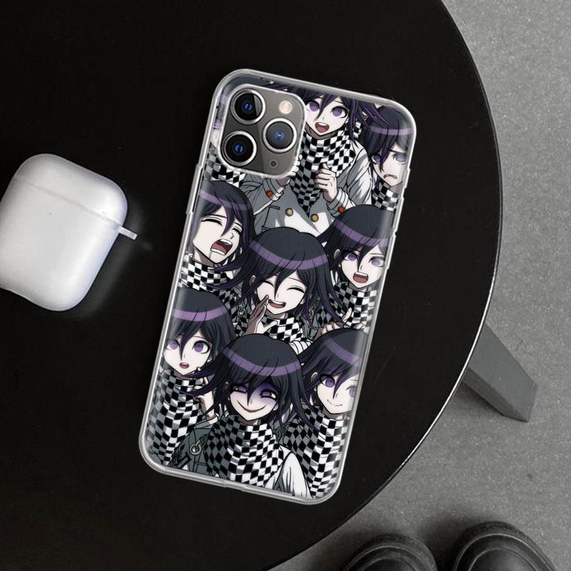 Danganronpa Kokichi Ouma Phone Case Cover for iPhone 11 12 13 Mini 14 15 Plus 16 Pro Max 17 Air 7 8 + SE Art Customized Fundas 1