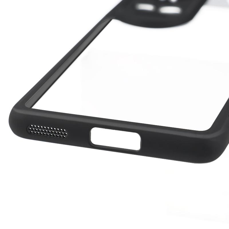 For Oppo Reno10 5G (Global) Anti-Scratch Clear Phone Cover TPU+PC Phone Shell Case