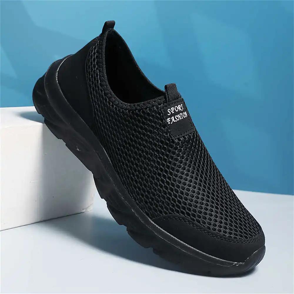 Fashion Black 41-42 Luxury Sneakers Men Woven For Adults Size 46 Men Shoes Sport Portable Casuals Workout Loofers Sapatos