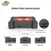 Solar-Powered Ultrasonic Animal Repeller with LED Strobe