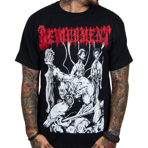 Fit Devourment Band Graphic Cotton T-shirt Unisex Summer Short Sleeve Fashion Brand Tee Luxury Casual Vintage Retro Top