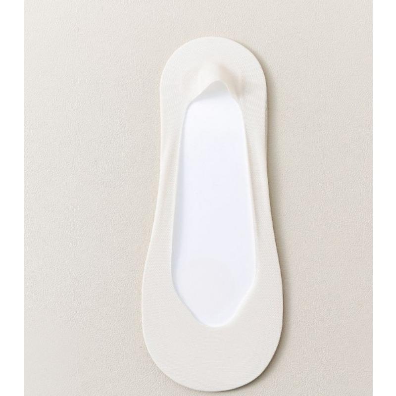 Women's Summer Thin Net Eye Shallow Mouth Non Slip with Cotton Bottom Ice Silk Invisible Socks