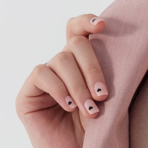 

MUZMAK Reusable Nail Tip Heart Pin (Short Square)