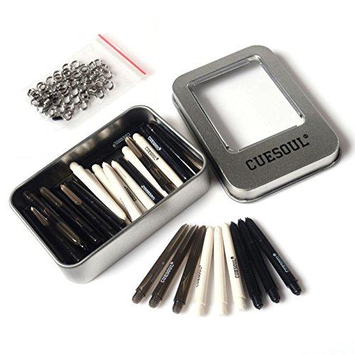 Древки для дартса CUESOUL (10 наборов, 30 штук) + Уплотнительные кольца DS-044