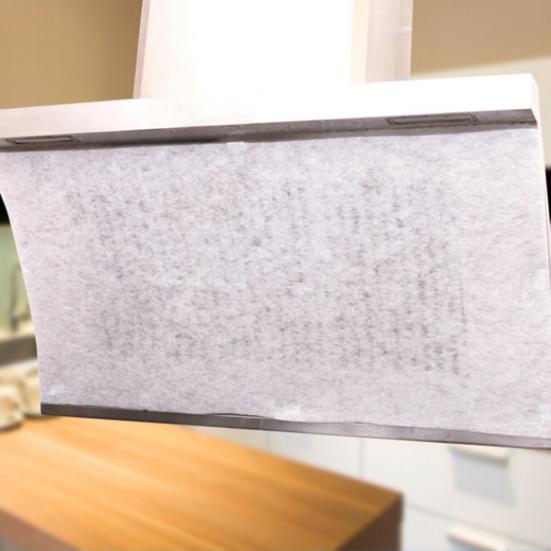 2Pcs Range Paper Oil Hood Grease Filter Stopper Absorbent Dirt Kitchen Appliance