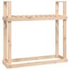 Vidaxl Stojak Na Drewno, 110X35X108,5 Cm, Lite Drewno Sosnowe