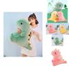 Cute Dinosaur Plush Toy Soft Feather Down Cotton Stuffed Animal Gift Wholesale 22cm Pink