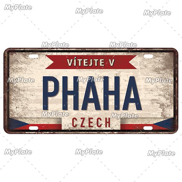 [MyPlate] Country City Style 15x30CM Plate Vintage Metal Sign Plaque Tin Sign Man Cave Decoration Bar Sign Club Poster Gift
