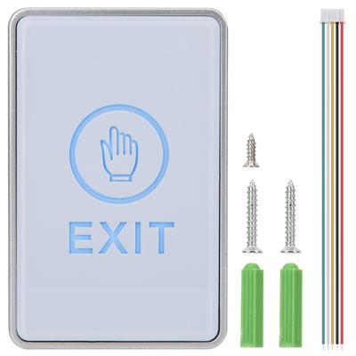 DK ?920C Système de Contrôle d'Accès de Porte Bouton Tactile de Sortie Interrupteur de Libération de Porte à Pousser
