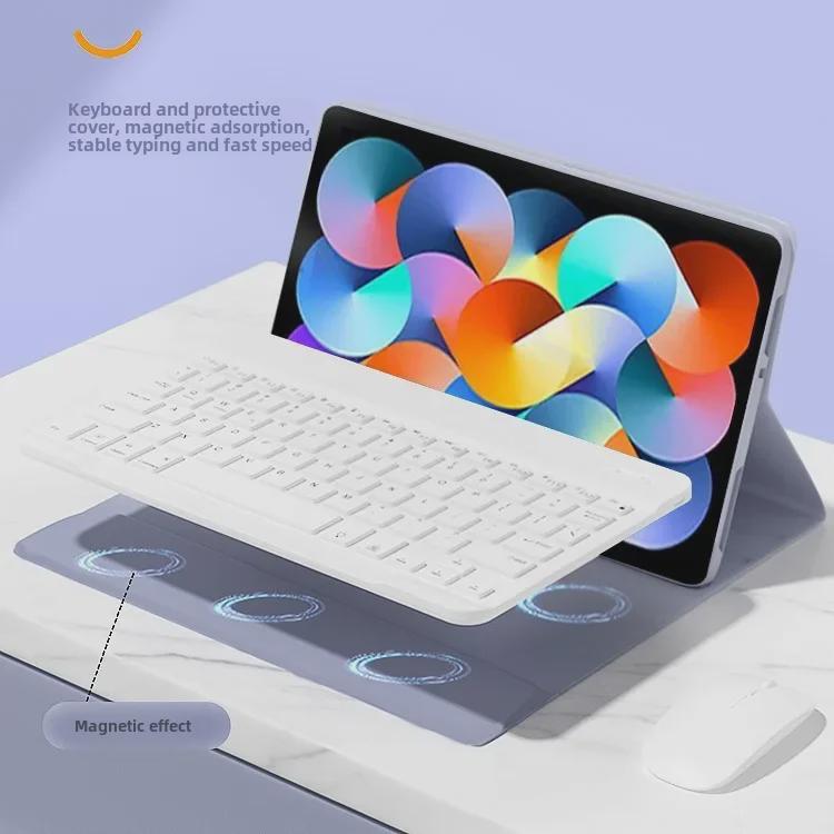 2023 Protective Bluetooth Keyboard Case for RedmiPad SE 10.6 - Compatible with Xiaomi 5/6