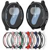 Tempered Glass+Case for Samsung Galaxy Watch 7/6/5/4 Cover 44mm 40mm Full PC Bumper Screen Protector Galaxy Watch FE Accessories