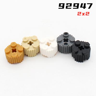 Rainbow Pig MOC Parts 92947 2x2 Cylinder Bricks High-Tech Assembles Particles Building Blocks DIY Education Assembly Parts Toy