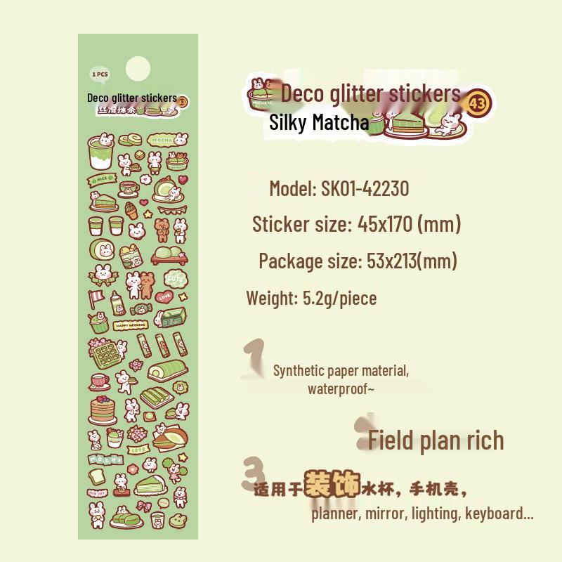 Muzili Deco Dot Stickers - Little Nose Ga - M5 Journal Decoration