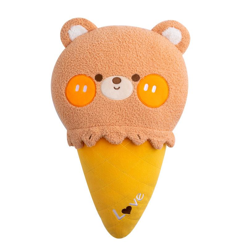 

Pig Rabbit Bear Plush Toy Doll Cartoon Ice Cream Pillow Cushion Gift Birthday Bear