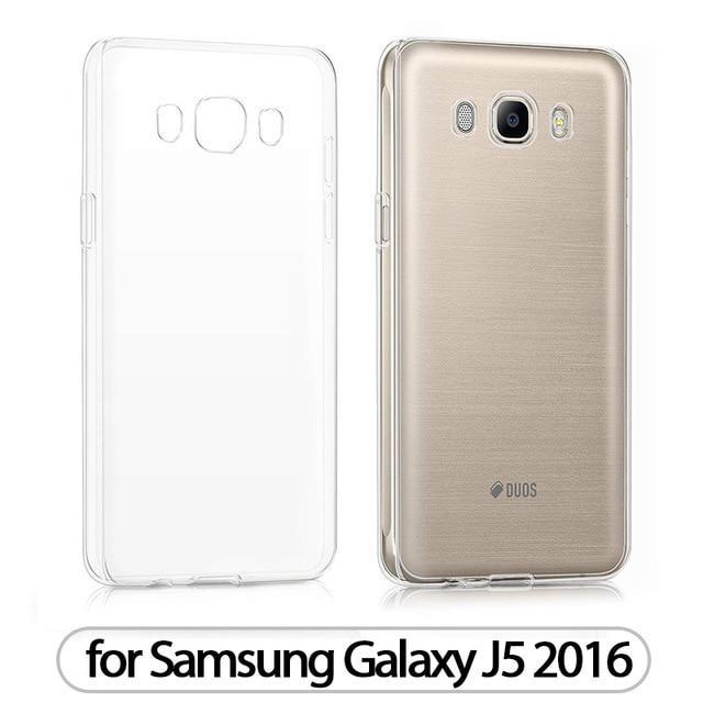 Case For Samsung Galaxy J5 J7 2016 j510 j710 TPU Fitted Bumper Soft Case for Samsung J5 J7 Prime Back Cover