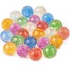 10/20/30pcs Glitter Bouncy Balls Toy for Kids Birthday Party Favors Goodie Bag Pinata Fillers Easter Guests Gift School Rewards