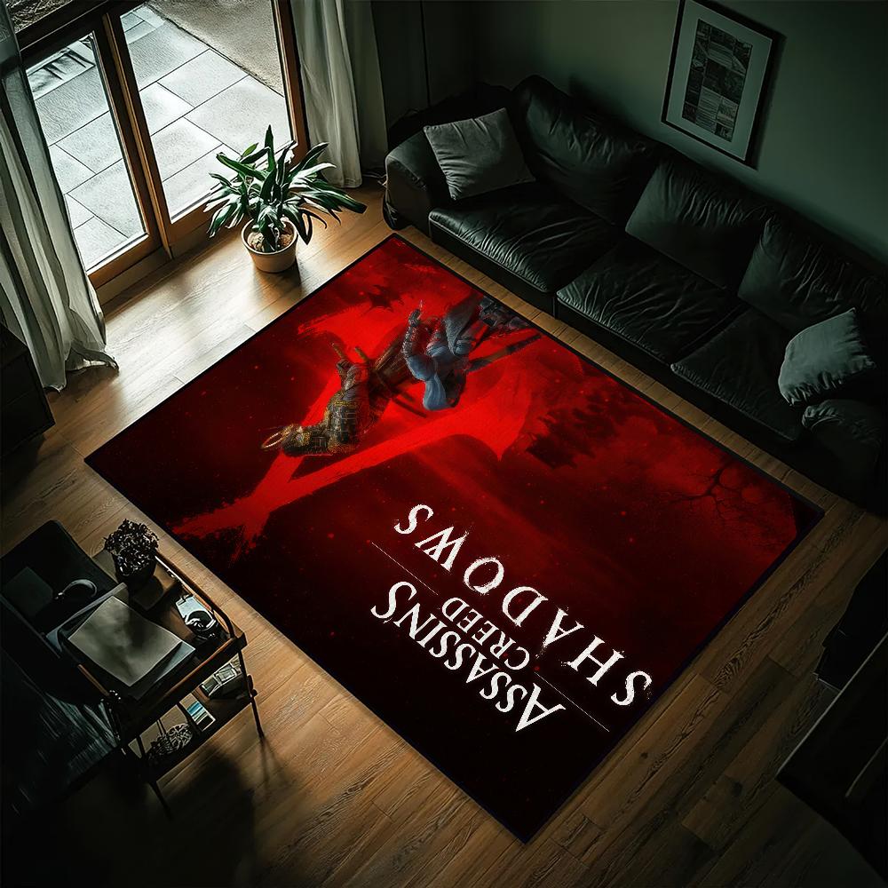 Game A-Assassin-s Creed Shadowss Small Carpet Bedside Kitchen Bath Living Home House Bedroom Floor Mat Doormat Rug Decoration