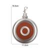 8Oz Flask Faux-Leather Wrap Flask Stainless Steel Hip Flask
