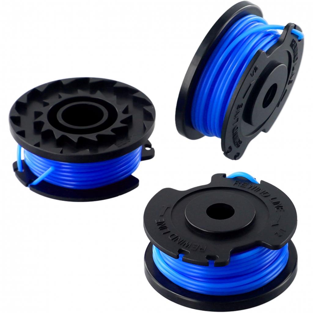 3PCS Line Spool for Greenworks 24V Grass Trimmer G24LT25 G24LT G24LT28 G24LT30M