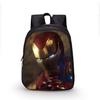 Marvel Iron Man Waterproof Backpack Large Capacity Schoolbag For Kids