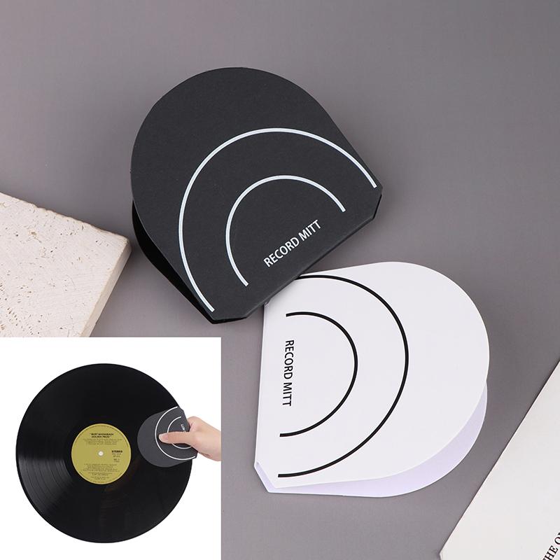 Anti Static Record Mitten Handler Protectors Record Player Accesories With Soft Microfiber Material Protect Against Scratch Dirt
