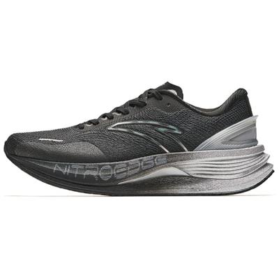 Cushioning Wear-Resistant Low-Top Running Shoes Men's Black White Sneakers 112435563-6