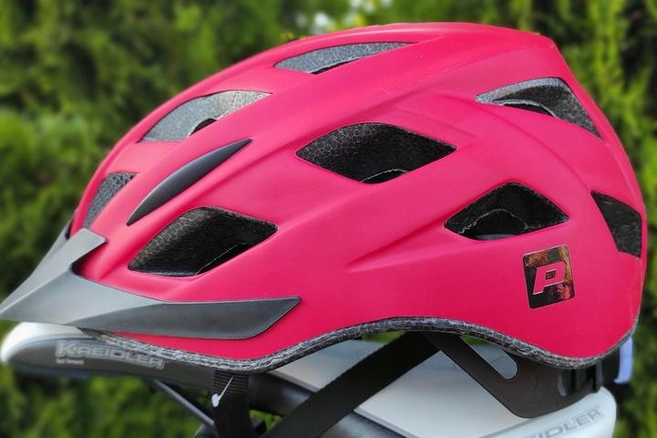 Kask Rowerowy Profex Męski Damski Regulowany Z Oświetleniem Led Roz. L/Xl
