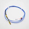 K Type Flat Temperature Probe for Narrow Slit Temperature Sensing 1m Length 5CM Sensing Tip Compatible with NR81510 Model