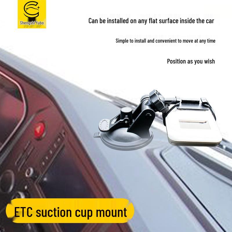 Double-Sided Suction Cup Bracket for Truck/Car OBU Installation