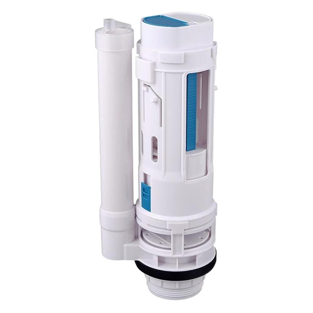Customizable Flushing Control Split Toilet Replacement Dual Flush Valve ABS Plastic Construction Adjustable Flush Volume