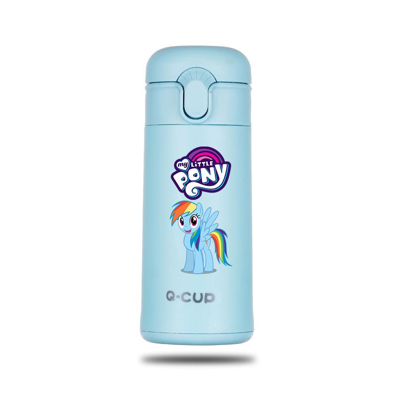 My Little Pony Water Bottles Kawaii Cartoon Print Glass Girl Outdoors Sports Large Capacity Cups Birthday Gift 400ml Kid Friendly Entertaining Fun