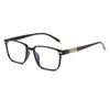 6 PCS Classic Square Reading Glasses Comfortable and Fashionable Men's and Women's Universal Reading Glasses