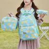 Kids' Printed Color-Blocking Backpack 3-Piece Set