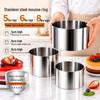 Tingle Stainless Steel Round Mousse Cake Ring Mold
