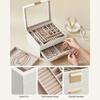 Chest Container Jewelry box Casket with compartments and 2 drawers