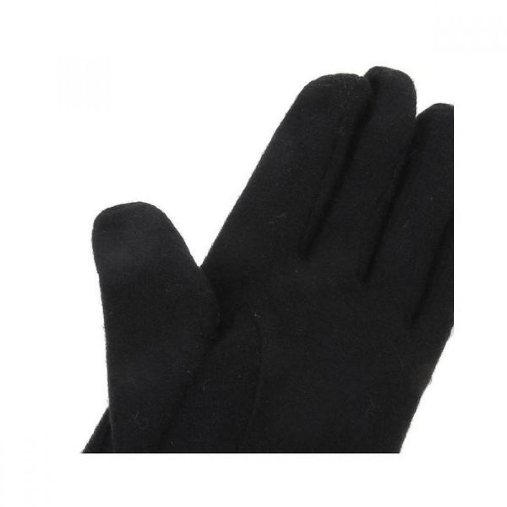 Daks Kadın S Siyah Köpekçik Nakışlı Yün Eldivenler Dcgv8f203bk