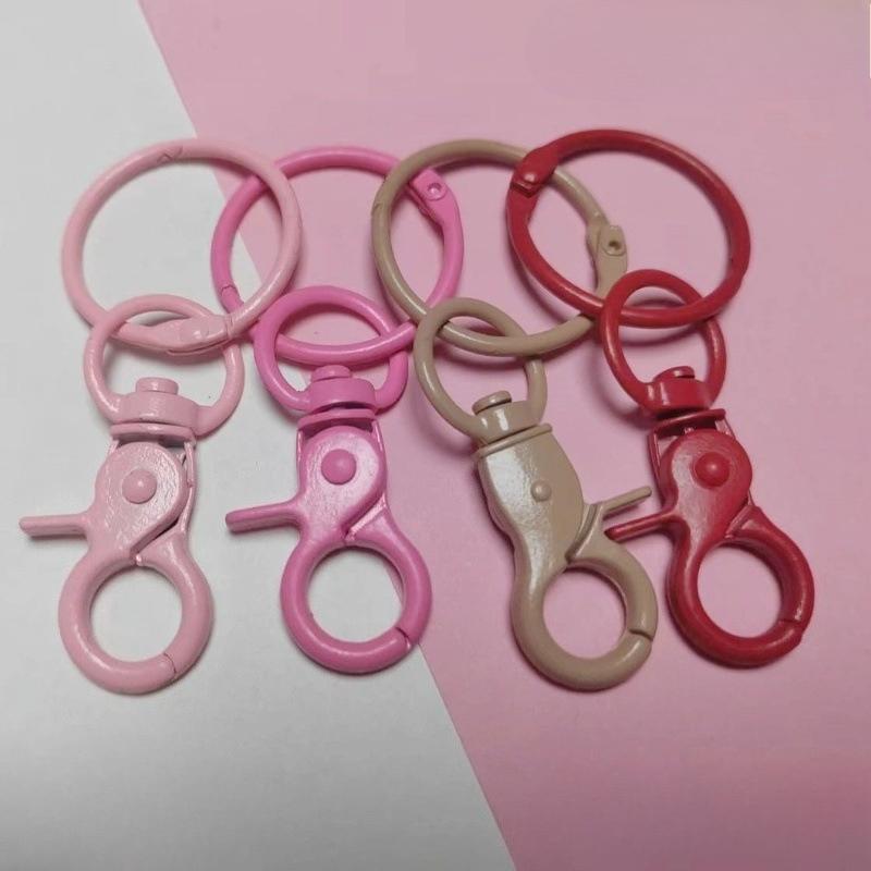 Set da 5 Pezzi/set Set di Fermagli Colorati per Cani Fermaglio per Cancelleria Spot Vendita all'Ingrosso Fermaglio Fai da Te Fibbia a Gancio Fibbia Fibbia Gancio Portachiavi in Lega di Zinco