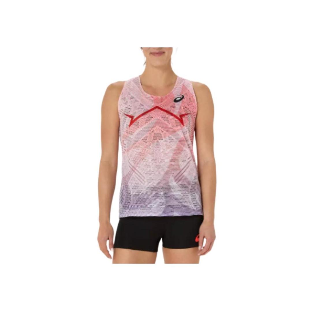 

Asics Майка с жаккардовой сетчатой текстурой Женские топы 2092A532-605 XL