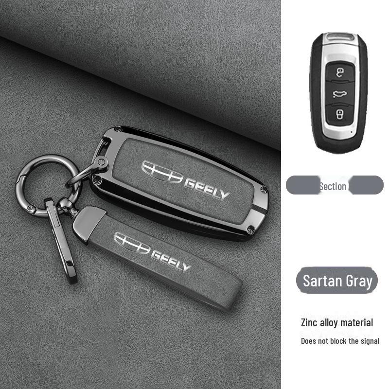 Geely Emgrand Key Cover for Xingrui, Xingyue L, Binrui Cool, Boyue, Binyue GS with Metal Buckle GL Full Package
