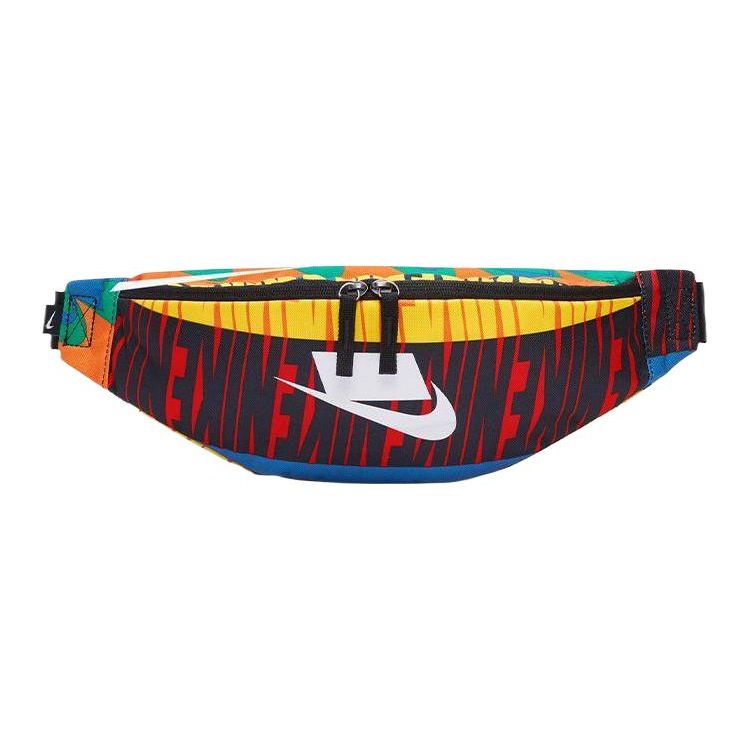 Nike Zippered Fabric Crossbody Waist Bag Unisex Bags Colorful BA6332-010