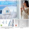 Double Sided Magnetic Window Cleaner, Ultra-Strong Double Glazing Window Cleaning Equipment with Easy-grip Handle, Demagnetization Adjustable Cleaner