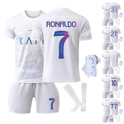 2324 Football Jerseys Shorts Socks Set New Shorts Socks Kneepad Adult Sizes Outfits