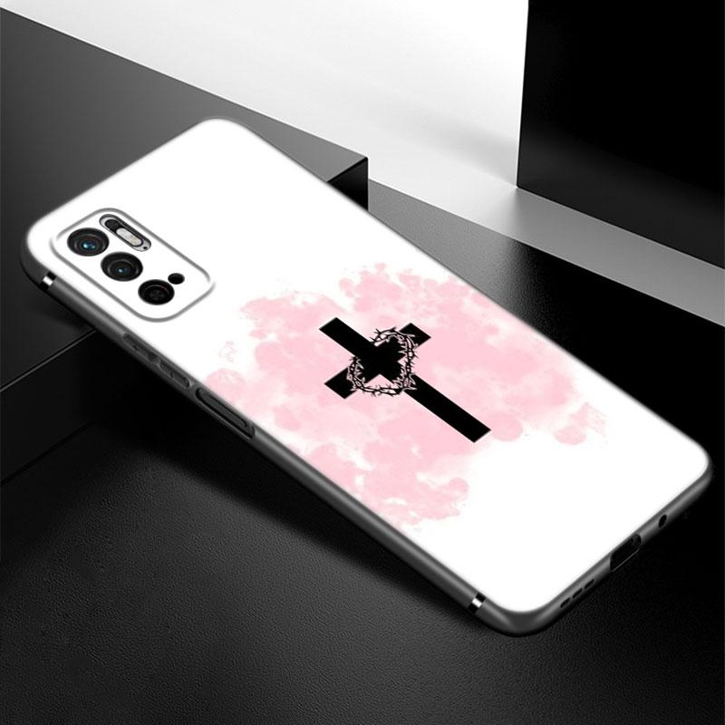 

Чехол для телефона Verse Иисус для Xiaomi Redmi Note 7 8 9 10 Lite 11 11E 11T 12 Pro 11S 4G 10T 5G 8T 9S 10S, мягкий черный чехол из ТПУ Redmi Note 12 Pro 5G