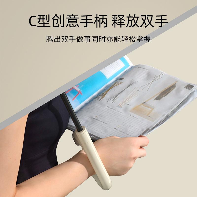 New 8-bone creative hands-free double-layer straight rod reverse umbrella car long handle reverse umbrella umbrella