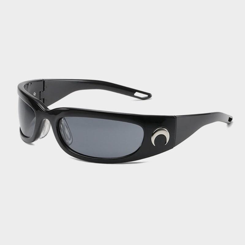 LOOKING4U Neoretro 98001 Sunglasses BLACK