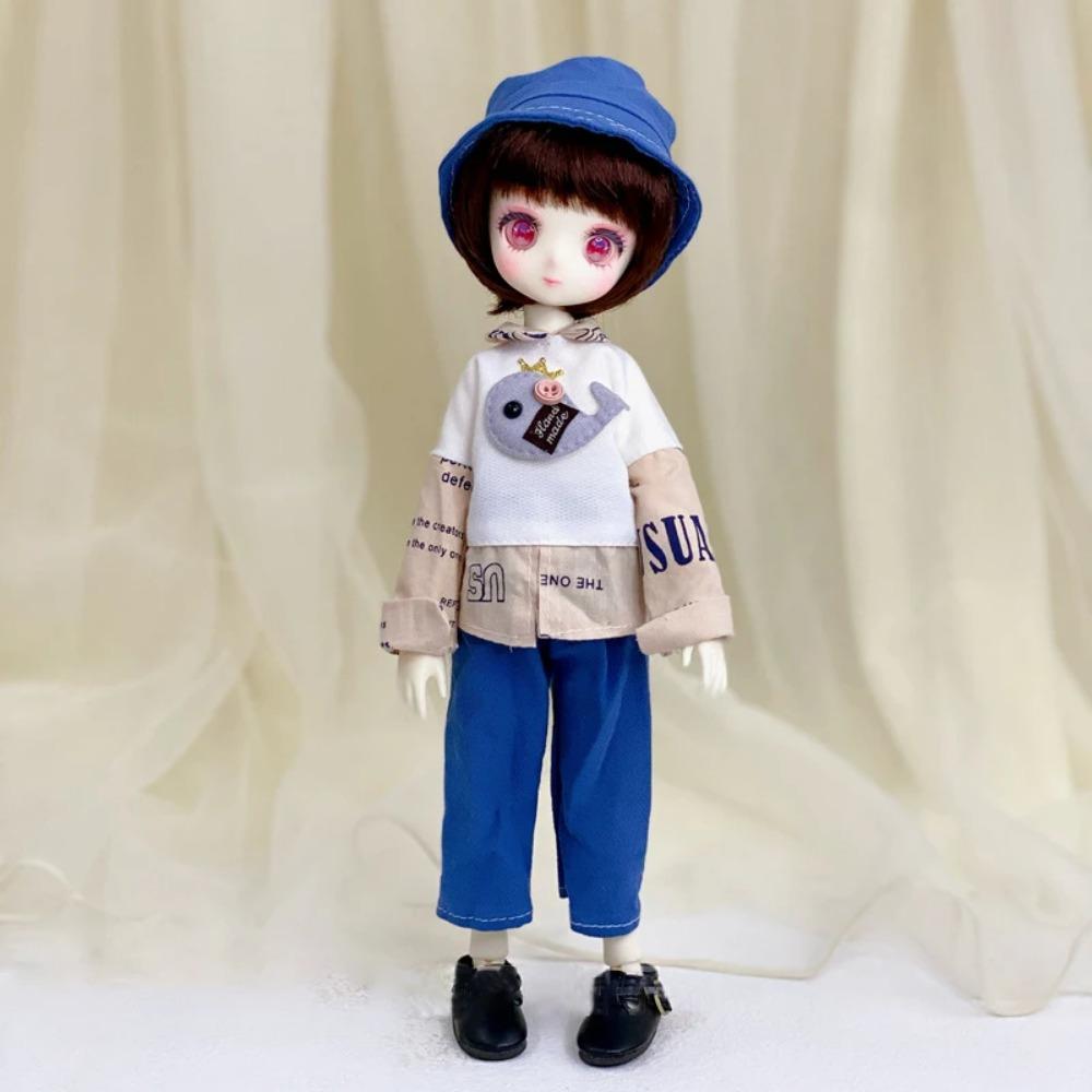 Fashion 1/6 Bjd Doll Clothes Accessories Princess Dress 30cm Doll Clothes Suit Loli Dress Up Skirt Girls Kids Doll Toy Gift