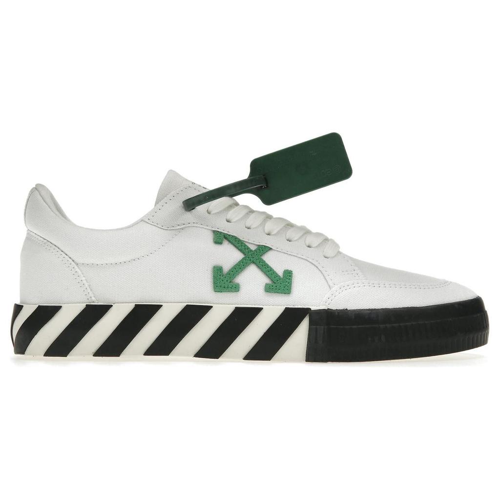 Off-White Vulc Sneaker White Green Men Sneakers OMIA085F22FAB001-0155